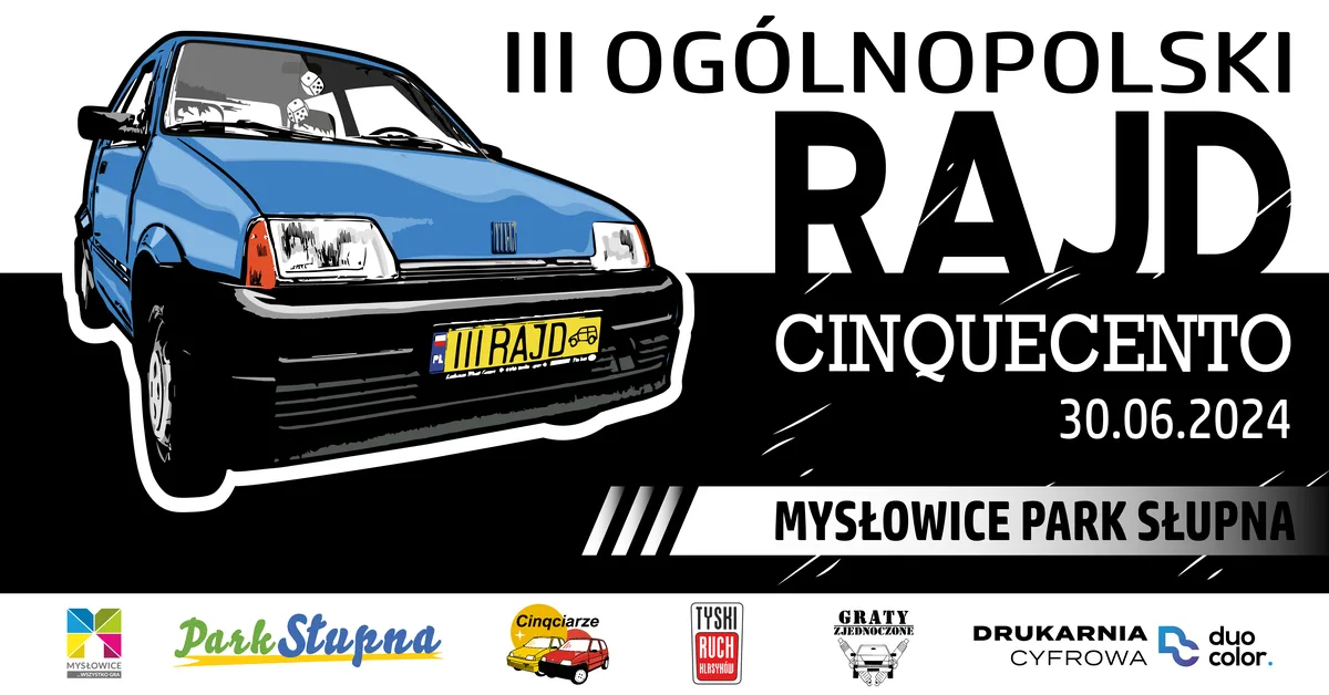 III Ogólnopolski Rajd Cinquecento 2024