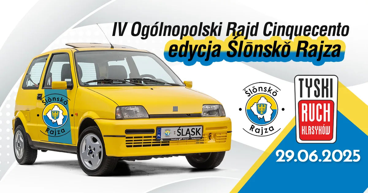 IV Ogólnopolski Rajd Cinquecento 2025