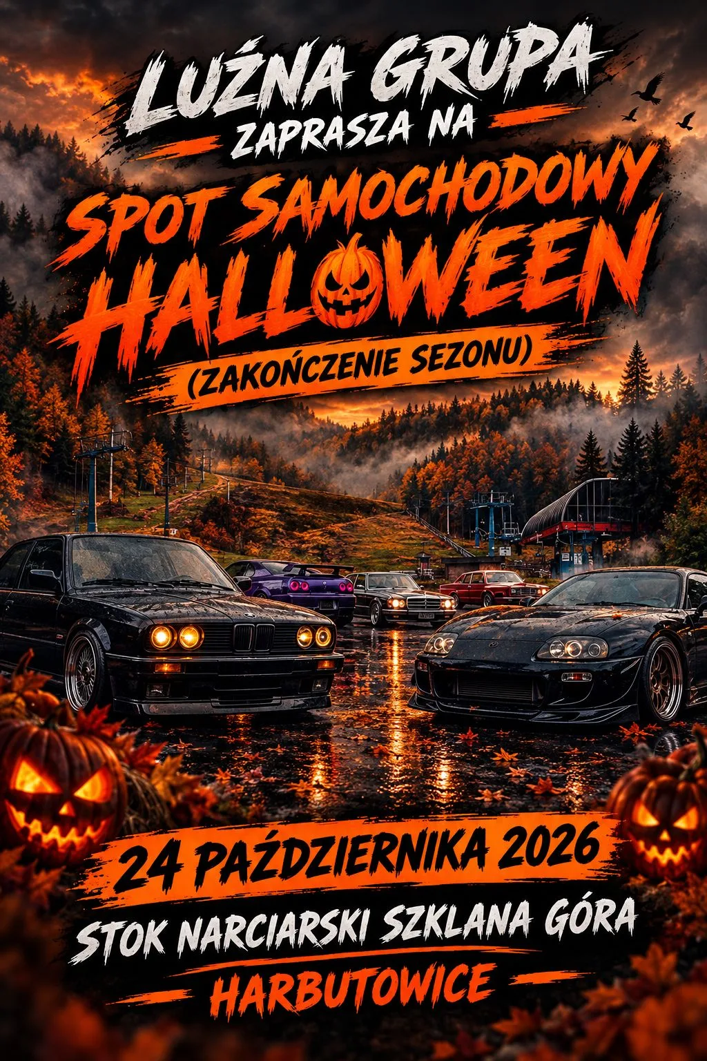 Spot Samochodowy Halloween – Zakończenie Sezonu 2026