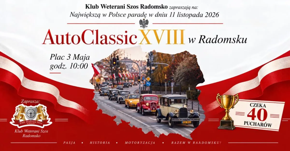 AutoClassic XVIII – Classic Parada z okazji Narodowego Święta Niepodległości